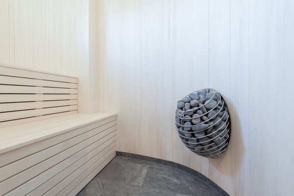 Badstu i high-end villaen.