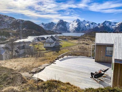 High-end villa uteområde og terrassen.